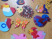 Malování na dřevěné magnetky